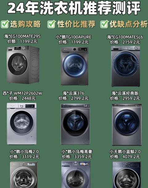 洗衣机十大排行