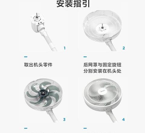 落地电风扇的拆卸步骤